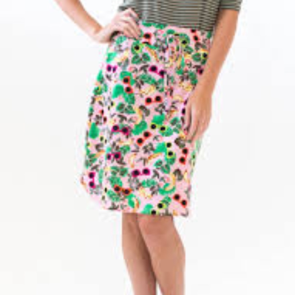 Agnes & Dora Going Bananas “Live in Skirt” Sz M